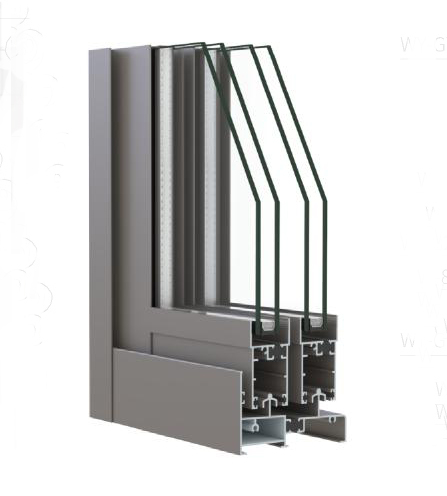 WY-GTJ100A Glue Injection Thermal Break Sliding Window