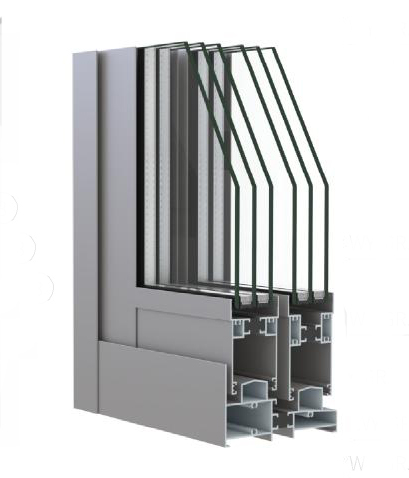 WY-GRJ116 Glue Injection Thermal Break Sliding Window