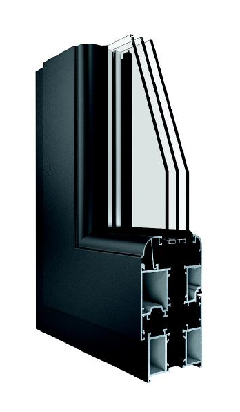 WY-69AGR High Artightness Energy Saving Inward Open Casement Door